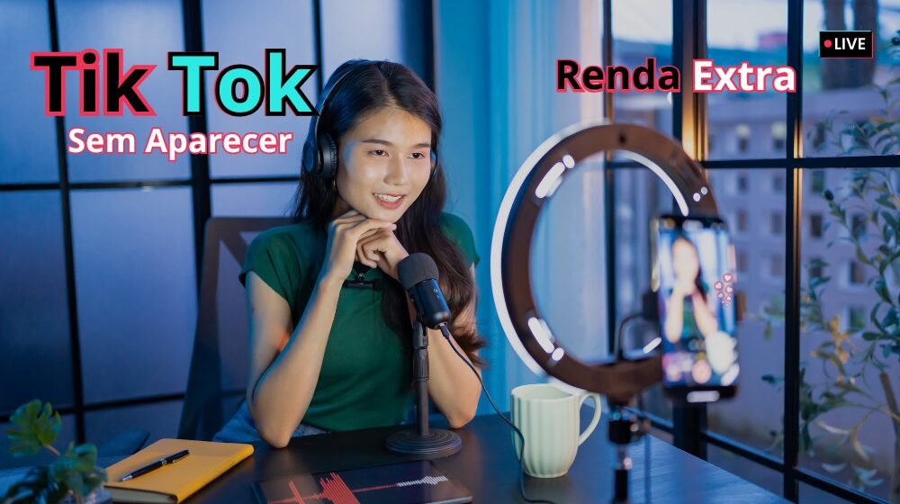 Ganhe Dólares com o TikTok Sem Aparecer