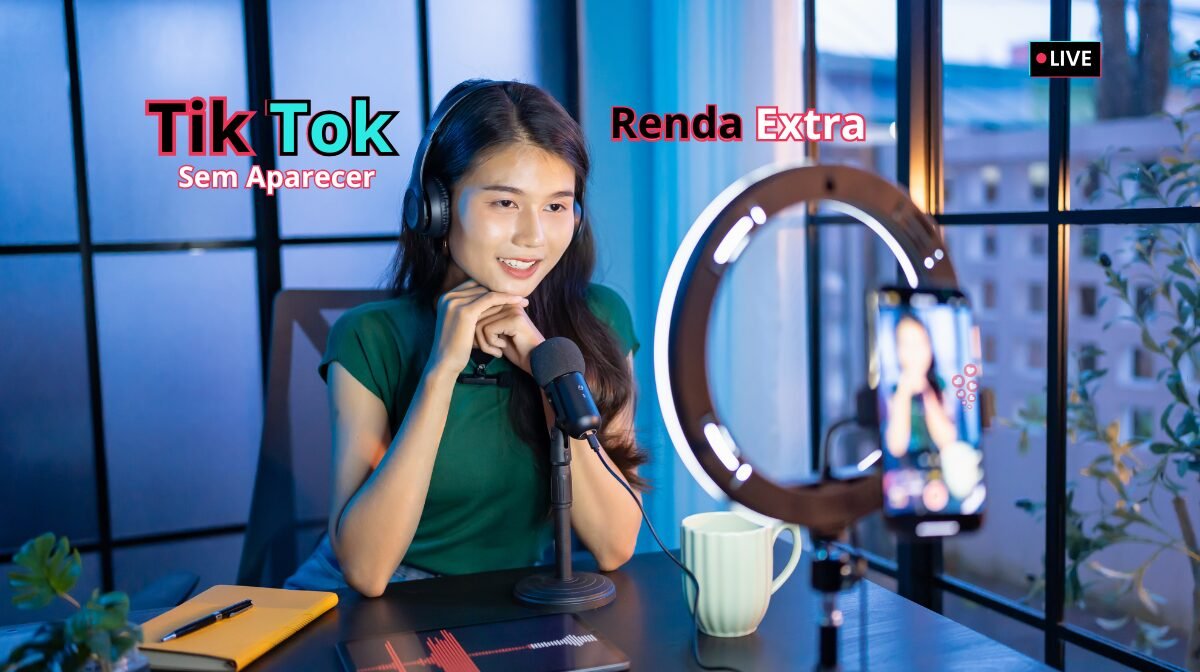 Ganhe Dólares com o TikTok Sem Aparecer